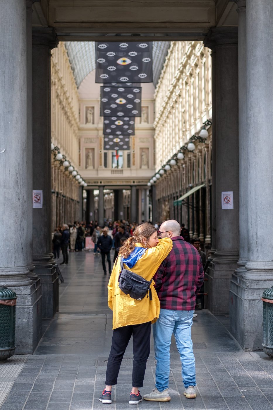 Street photography in Brussels, view 007