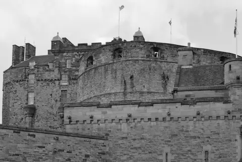 The ramparts of Edinburgh Castle, Edinburgh
